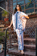 Floral Printed Designer Co-ord Set in Modal Satin Fabric