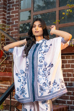Floral Printed Designer Co-ord Set in Modal Satin Fabric