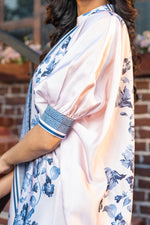 Floral Printed Designer Co-ord Set in Modal Satin Fabric