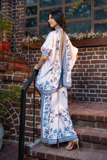 Floral Printed Designer Co-ord Set in Modal Satin Fabric