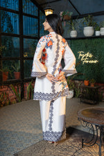 Floral Printed Stylish Co-ord Set in Modal Satin Fabric