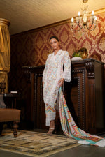 Shifli Printed Pakistani suit with Printed Trouser & Dupatta